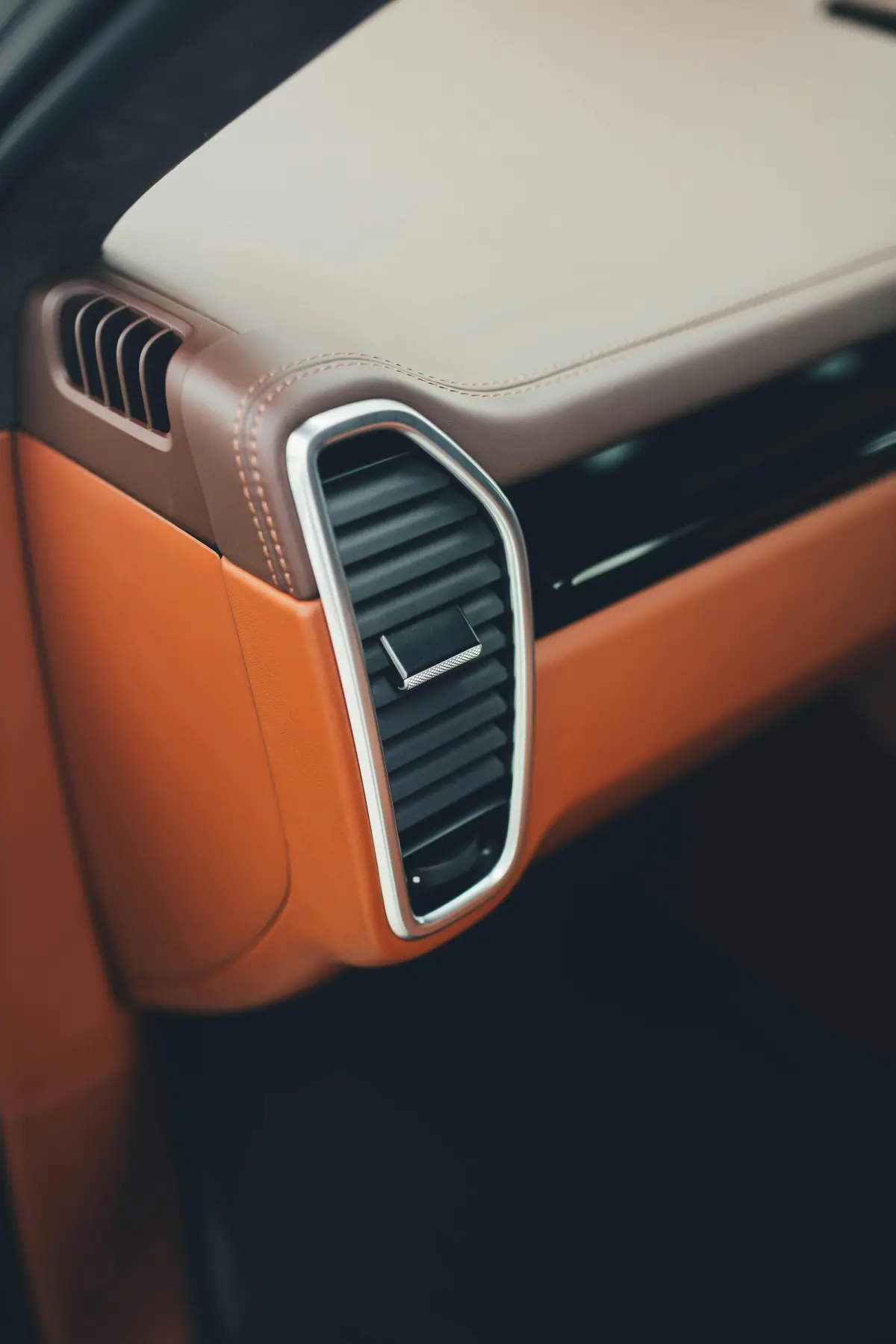 Luxury interior vent detail — mobile interior detailing Johannesburg