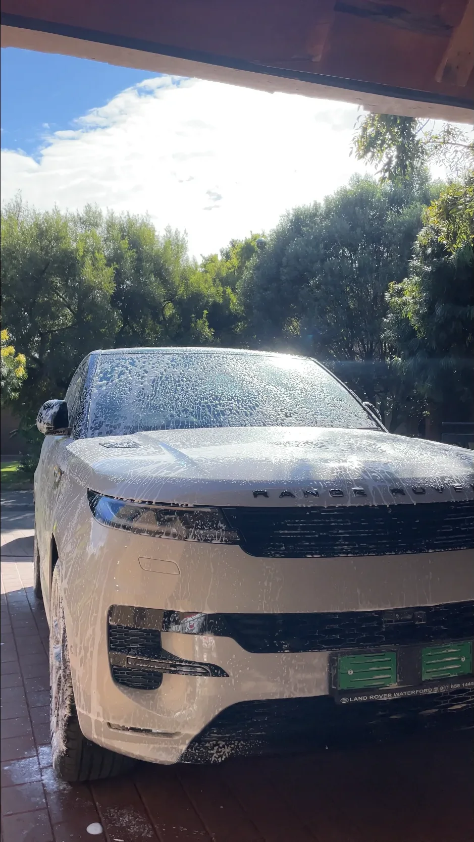 Before — Ceramic Coating — Range Rover Sport, Kyalami
